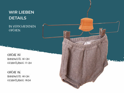 Bummies Kuschelgrau