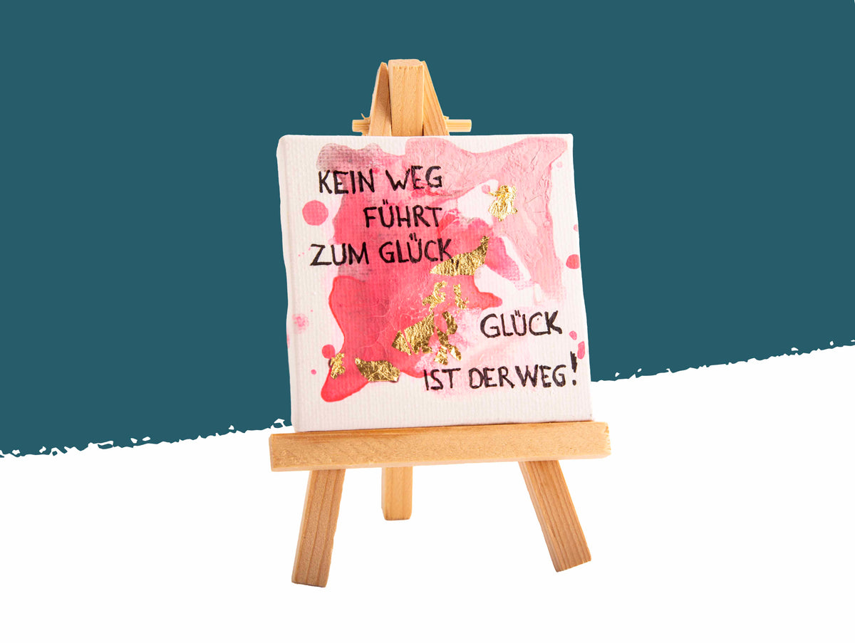 Mini Messages – Pink & Gold