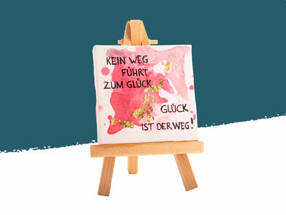 Mini Messages – Pink & Gold