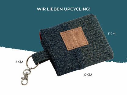Geldbeutel Denim Check