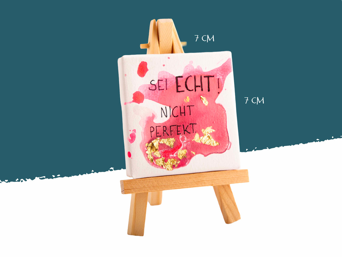 Mini Messages – Pink & Gold