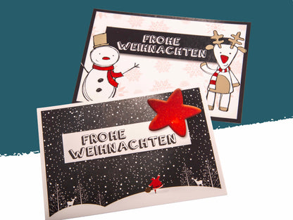 Weihnachtsfreunde – Winterzauber in Rot & Schwarz