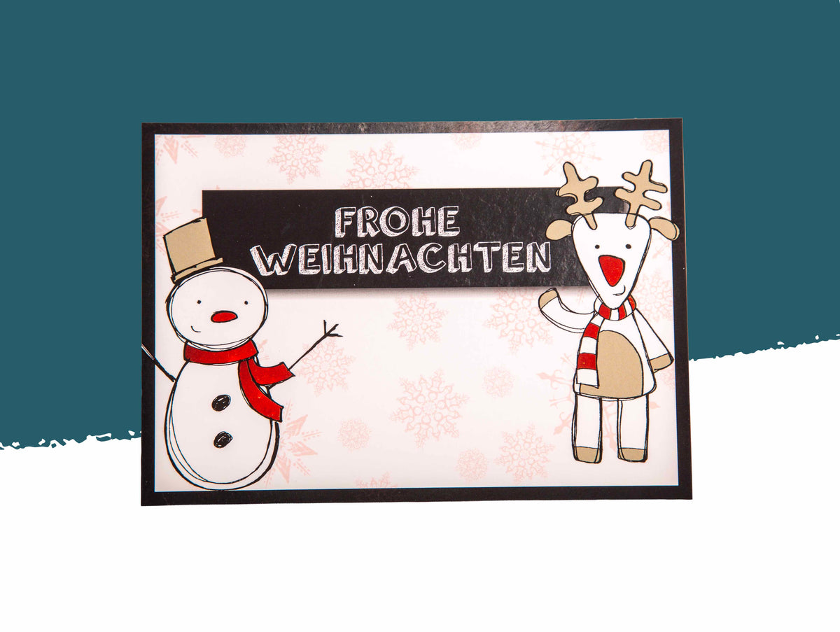 Weihnachtsfreunde – Winterzauber in Rot & Schwarz
