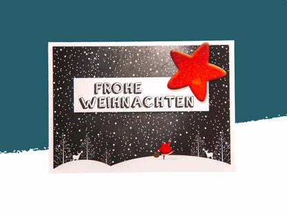 Weihnachtsfreunde – Winterzauber in Rot & Schwarz