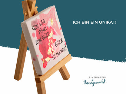 Mini Messages – Pink & Gold