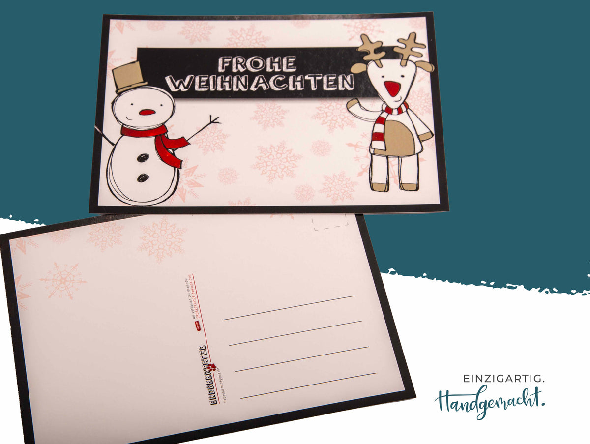 Weihnachtsfreunde – Winterzauber in Rot & Schwarz