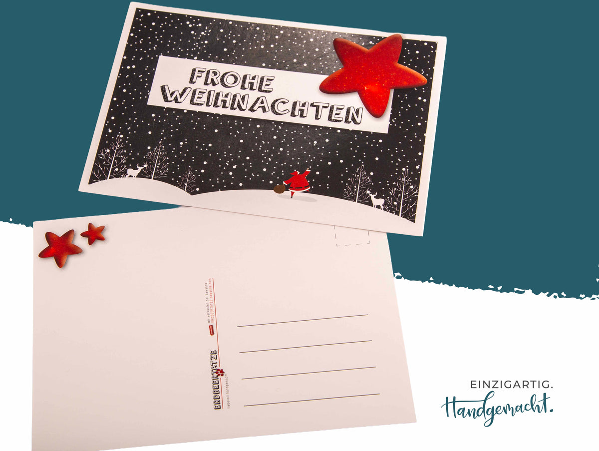 Weihnachtsfreunde – Winterzauber in Rot & Schwarz