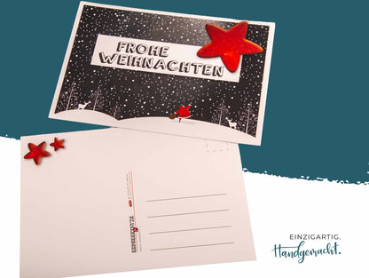 Weihnachtsfreunde – Winterzauber in Rot & Schwarz