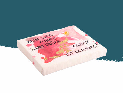 Mini Messages – Pink & Gold