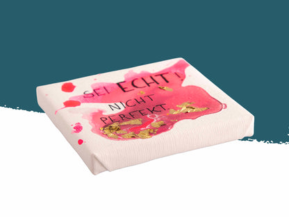 Mini Messages – Pink & Gold