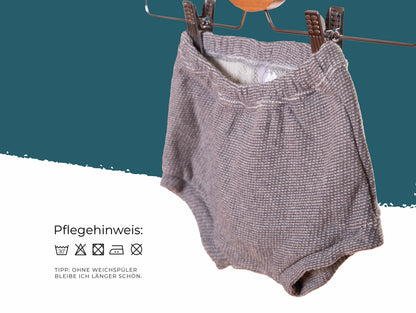 Bummies Kuschelgrau