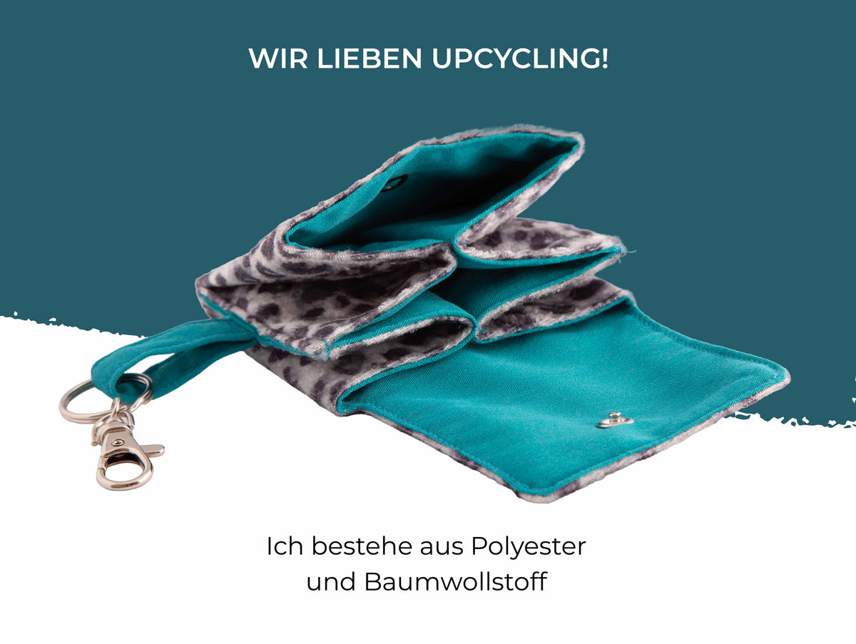 Geldbeutel Türkiswild